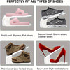 20pcs Adjustable Storage Shoe Rack, Plastic Creative Shoes Storage Rack