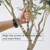 Olive Tree Simulation Tree Fake Tree Artificial Tree Potted Plant With Base
