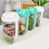 6pcs, Portable Salad Cup with Fork and Lid - Healthy Salad Container