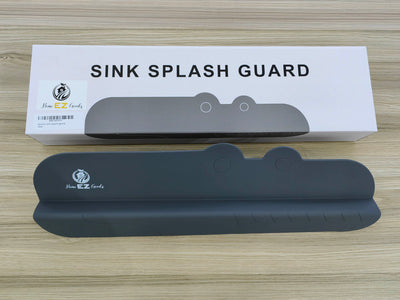 HomeEZgoods - Elevate Your Kitchen with Kitchen Gadgets Splash Guard – Silicone Protection for Your Sink – Long-lasting and Effective Sink Splash Guard, Your Essential Kitchen Sink protectors