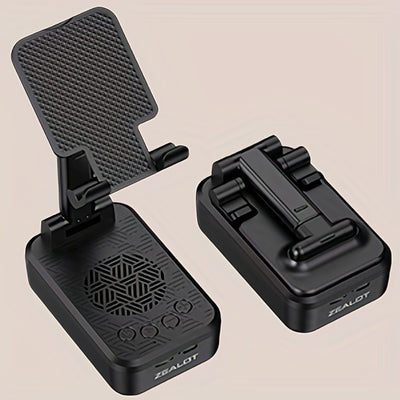 Wireless Speakers With Phone Holder - Portable Subwoofer Speaker for Outdoor Use