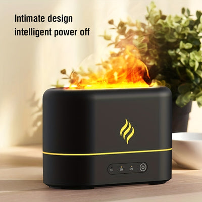 1pc 7 Colors Portable USB Cool Mist Humidifier With LED Color Changing Lights And Aroma Diffuser