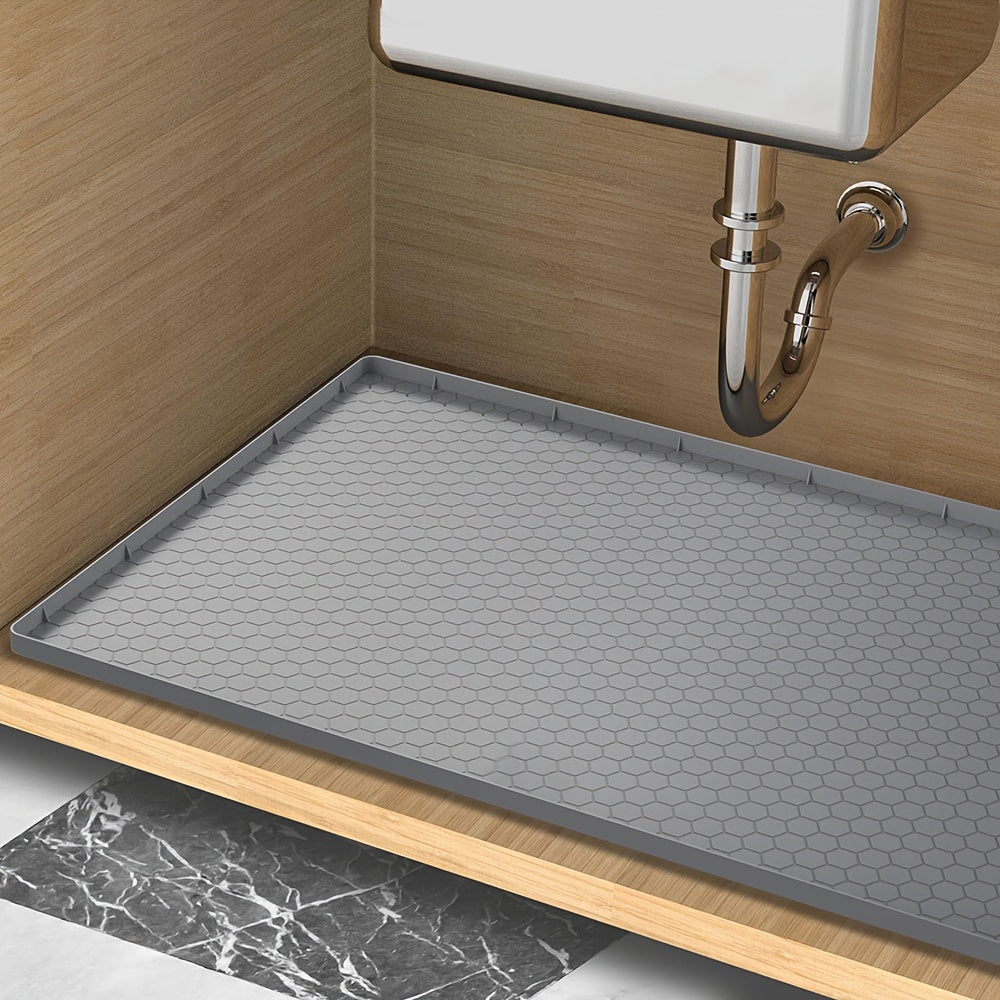 2Pack Under-Sink Organizers, Waterproof And Oilproof Cabinet Mats