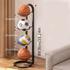 Carbon Steel Ball Storage Rack, Basketball Display Stand, Portable Outdoor Ball Stand Holder For  Basketball Football And Volleyball