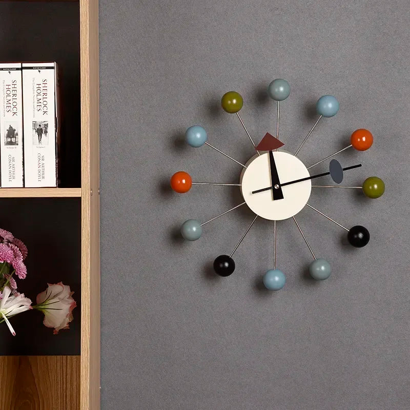 Modern 3D Wood Wall Clock