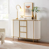 Modern Luxury Sideboard Buffet Cabinet with Storage, 54" Large Kitchen Cabinet with 3 Drawers