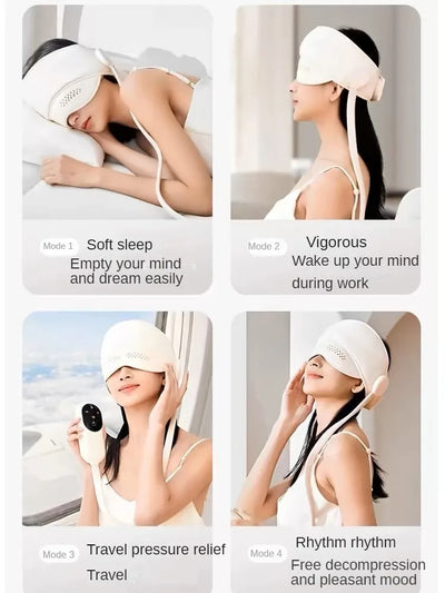 Head & Eye Massager with Wraparound Heating