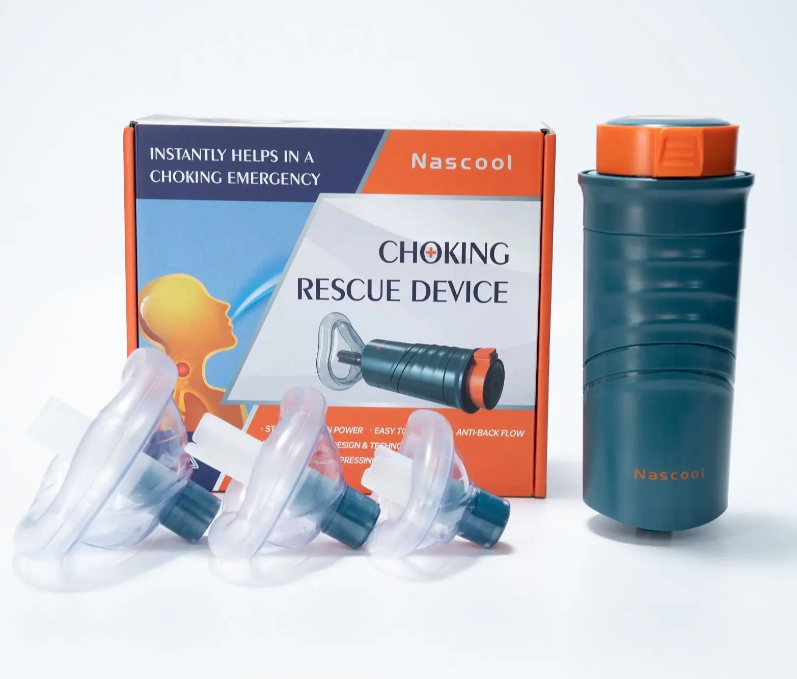 First Aid Anti Choking Emergency Device Semi-automatic  Choking Rescue Device