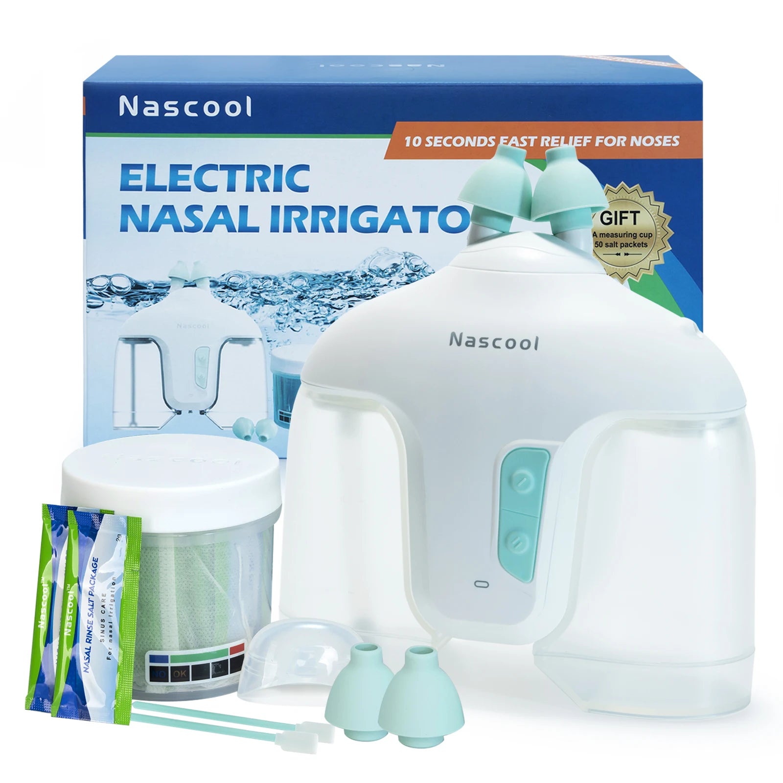 Nascool Electric Nasal Irrigation System Congestion Removal Machine