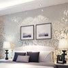 Elevate Your Home Decor with 3D Flower Embossed Wall Decals - 20.86in*393.7 Inches