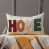 2pcs Home Burlap Home Embroidery Household Pillowcase Without Pillow Insert Home Decor Room Decor Bedroom Decor