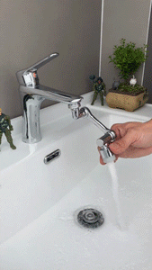 Universal 1080°/1440° Swivel Robotic Arm Swivel Extension Faucet Aerator Bathroom Accessories Sets