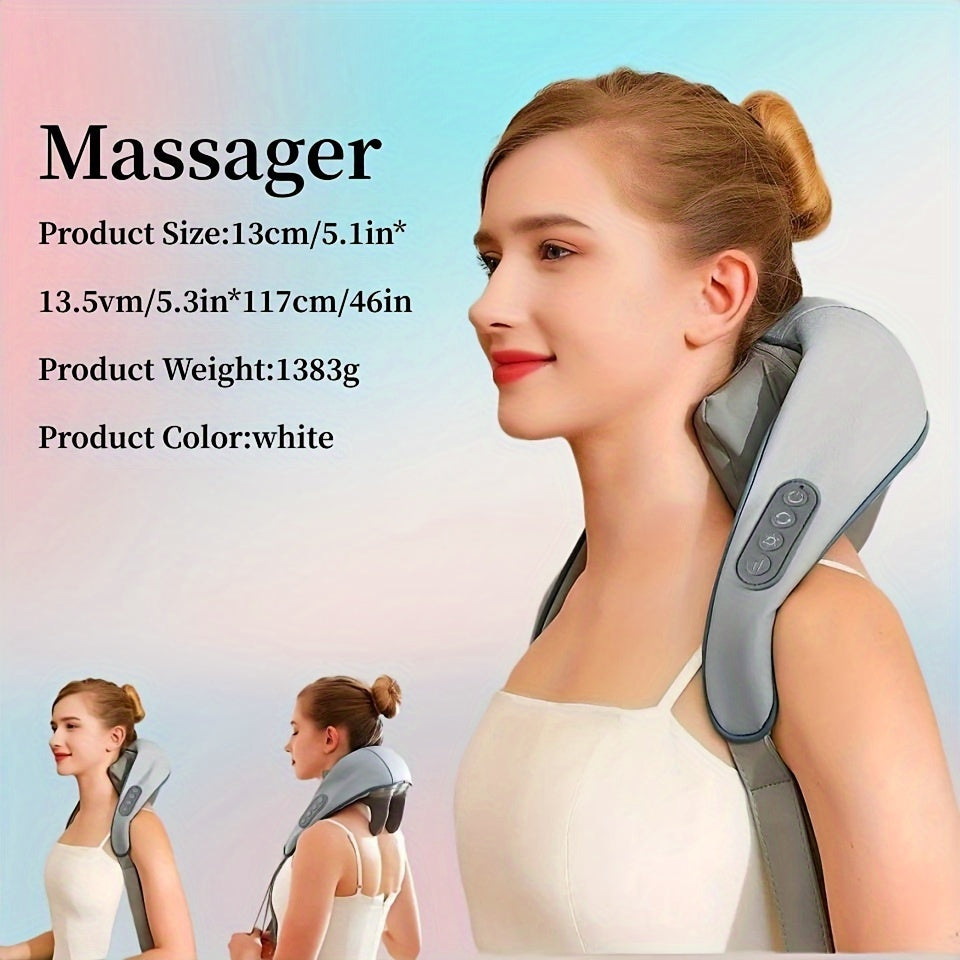Neck Massager Neck, Shoulder, Waist, Leg, Relax Massager Shiatsu: Electric Rechargeable