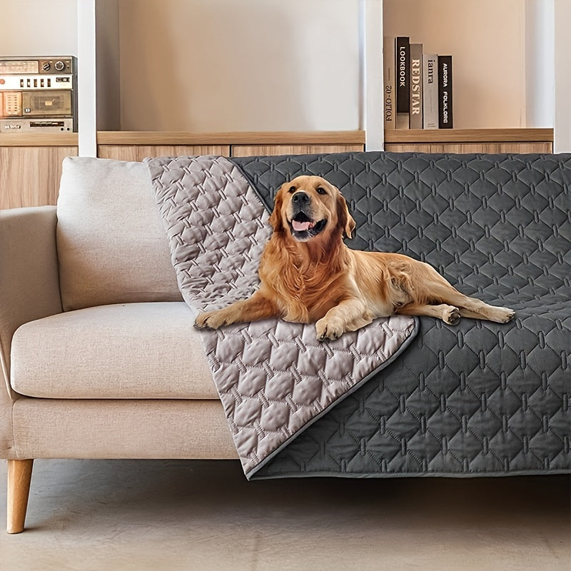Protect Your Furniture with Our Double-Sided Waterproof Dog Bed Cover