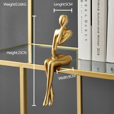 Abstract Figures and sculptures Living Room Decor statues decor