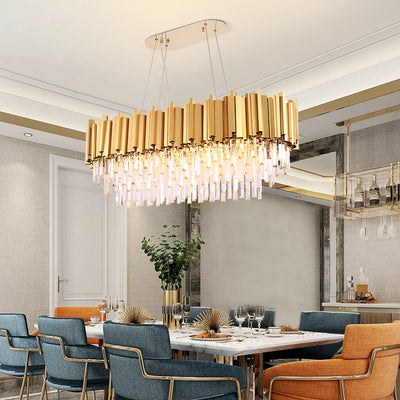 Rectangle Modern Chandelier  Light Fixtures