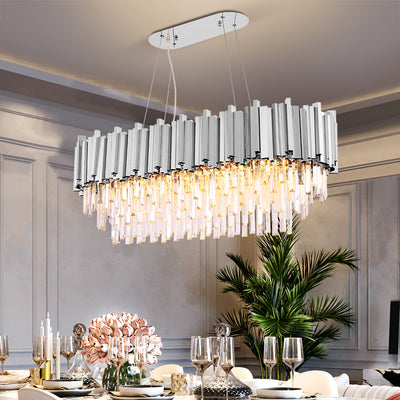 Rectangle Modern Chandelier  Light Fixtures