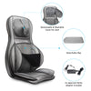 Electric Full Body Massager Shiatsu Massage Chair Pad with Compress & Rolling Heating Vibrator For Neck Back