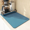 Super Absorbent Coffee Dish Large Kitchen Absorbent Draining Mat Drying Mat