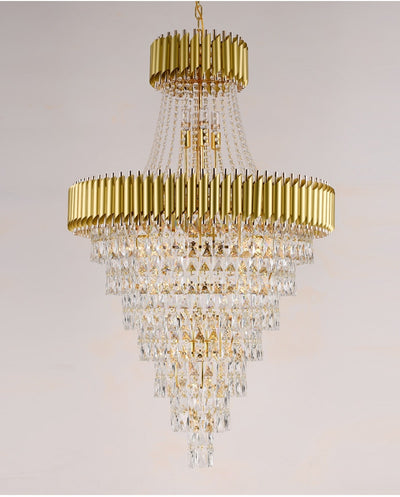 Luxury Modern Chandelier For Living Room Gold Home Decorate Staircase Lamp Large Fixture