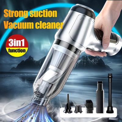 1pc Vacuum Cleaner, High Suction Handheld Wireless Vacuum Cleaner, Compressed Air Dust Collector