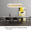 Modern crystal chandelier for dining room oval design kitchen island chain light fixture