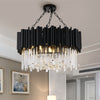 luxury black chandelier