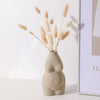Nordic Ceramic Art Body Vase Desktop Ornaments