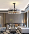 Living room chandeliers decoration round crystal lighting