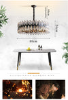 Living room chandeliers decoration round crystal lighting