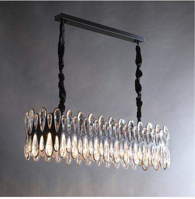 Living room chandeliers decoration round crystal lighting