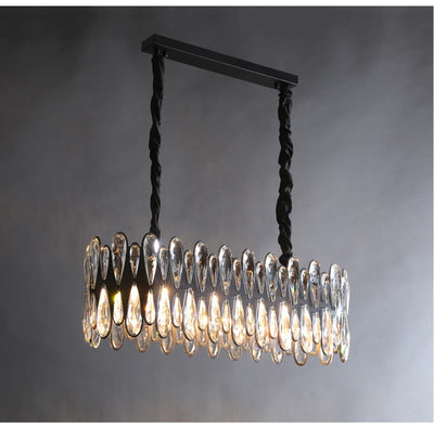 Living room chandeliers decoration round crystal lighting