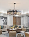 Living room chandeliers decoration round crystal lighting