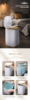 Smart Sensor Garbage Bin Kitchen Bathroom Toilet Trash Can